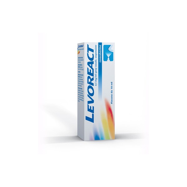 Levoreact Spray Nasale 0,5mg per Rinite Allergica 10ml