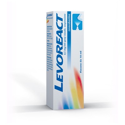 Levoreact Spray Nasale 0,5mg per Rinite Allergica 10ml