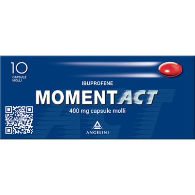 Momentact 10 Capsule Molli 400 mg