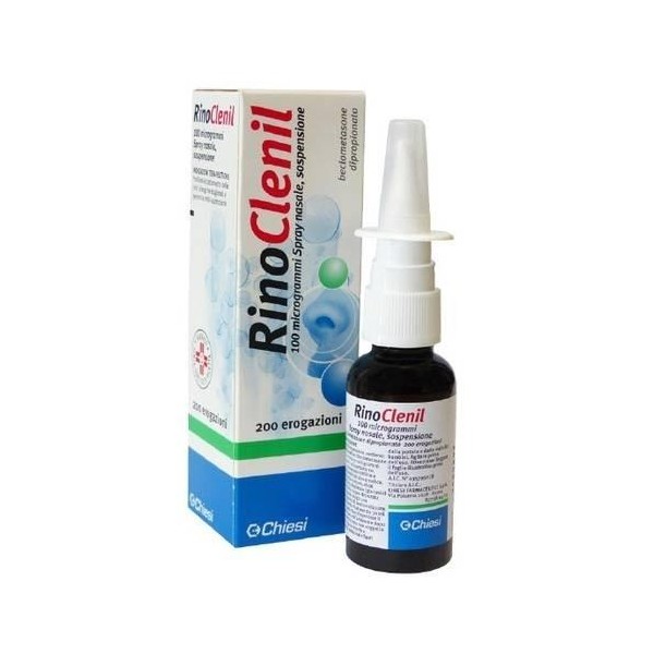 Rinoclenil Spray per la Prevenzione e Trattamento di Riniti Allergiche e Vasomotorie 200 Erogazioni