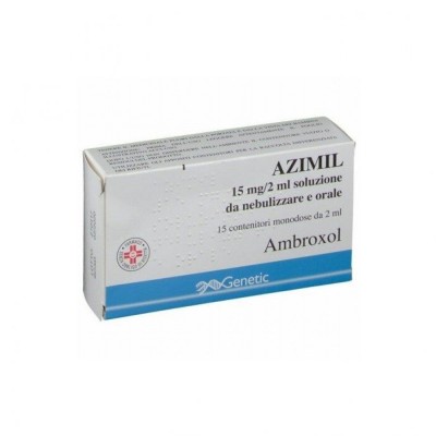 Azimil 15mg/2ml Soluzione Nebulizzare Orale 15 Monodose per Vie Respiratorie