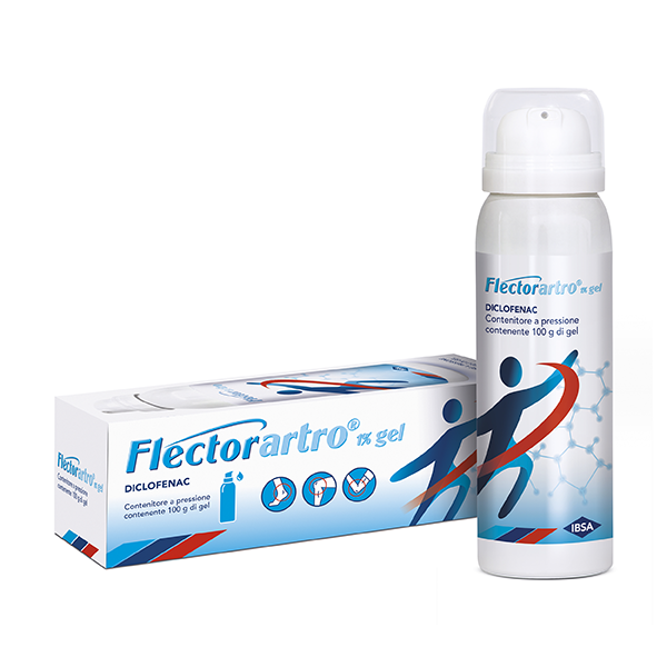 IBSA Flectorartro 1% Gel Dicoflenac Contenitore a Pressione 100 g