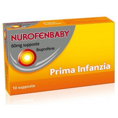 NurofenBaby 60mg Supposte Prima Infanzia