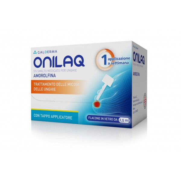 ONILAQ 5% SMALTO UNGHIE 2,5ML + TAPPO APPLICATORE