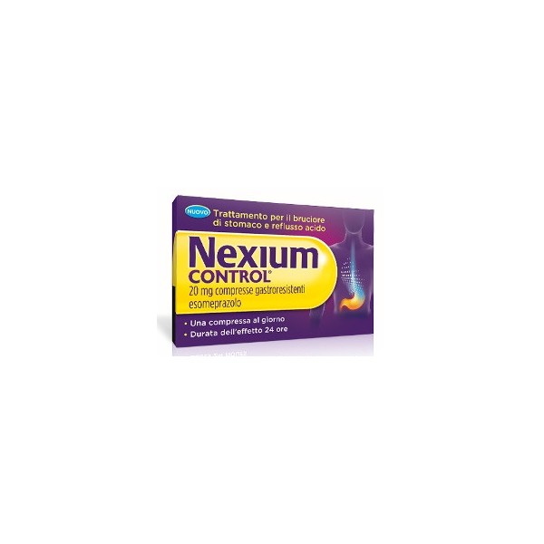 Nexium Control Antiacido per Bruciore di Stomaco e Reflusso 14 Compresse