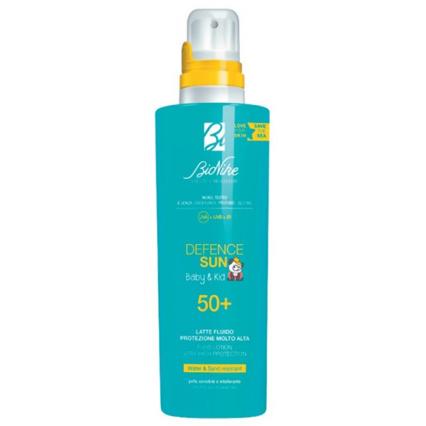Bionike Defence Sun 50+ Baby&Kid Latte Fluido 200 ml