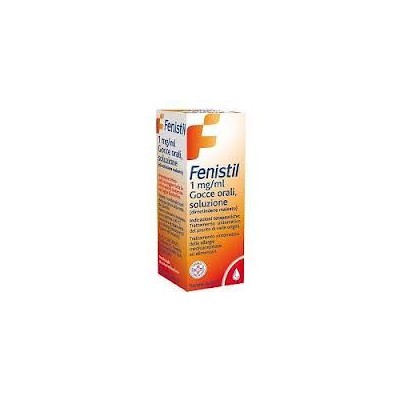 Fenistil Gocce 1 mg/ml Antistaminico Per Prurito e Allergie da Medicianali e Alimenti 20 ml