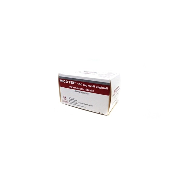 MICOTEF*15 OV VAG 100MG