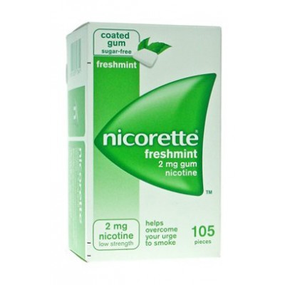 JOHNSON & JOHNSON SpA NICORETTE 105 GOMME MASTICABILI MENTA 2MG NICOTINA