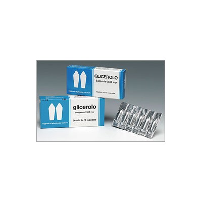 GLICEROLO*AD 18SUPP 2250MG