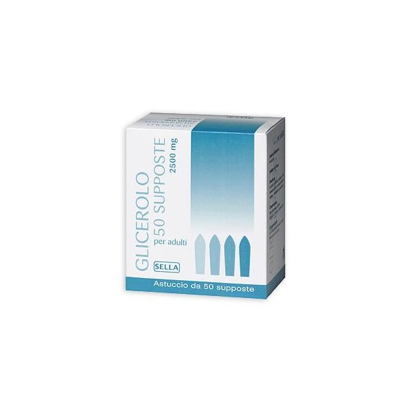GLICEROLO*AD 50SUPP 2250MG