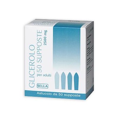 GLICEROLO*AD 50SUPP 2250MG