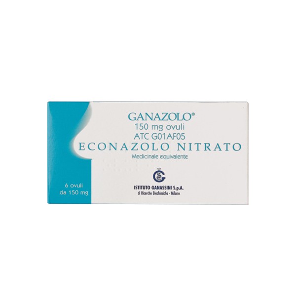 Ganazolo 6 Ovuli Vaginali 150mg