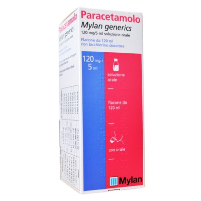 Paracetamolo Mylan Soluzione Orale 120 mg/5 ml 120 ml