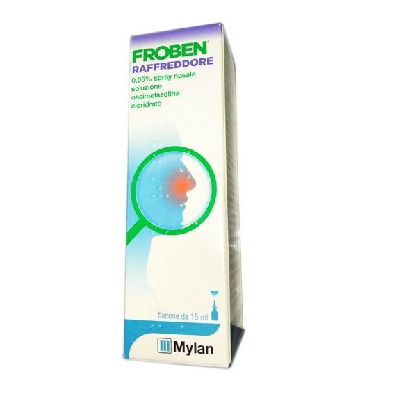 Froben Raffreddore Spray Nasale 0,05% Ossimetazolina 15 ml