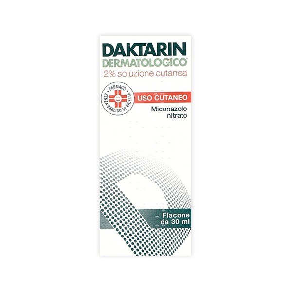 Daktarin Soluzione Cutanea Unghie 2% Trattamento Antimicotico Efficace 30ml