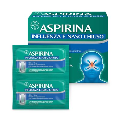 BAYER SpA ASPIRINA INFLUENZA NASO CHIUSO 20 BUSTINE