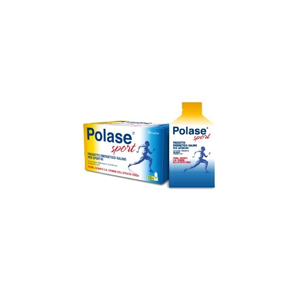 Polase Sport Integratore Energetico Salino con Magnesio e Potassio 10 Bustine