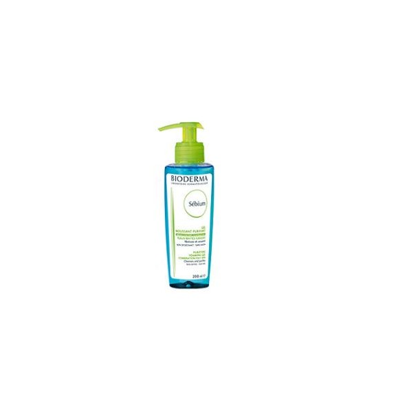 Bioderma Sebium - Gel Moussant Detergente Pelle Mista Grassa, 200ml