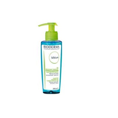 Bioderma Sebium - Gel Moussant Detergente Pelle Mista Grassa, 200ml