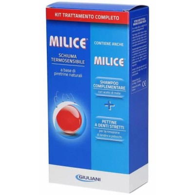 Milice Multipack Mousse + Shampoo Trattamento Antipidocchi