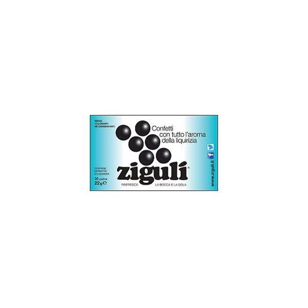 ZIGULI LIQUIRIZIA 36PALLINE