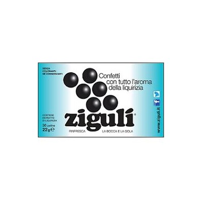 ZIGULI LIQUIRIZIA 36PALLINE