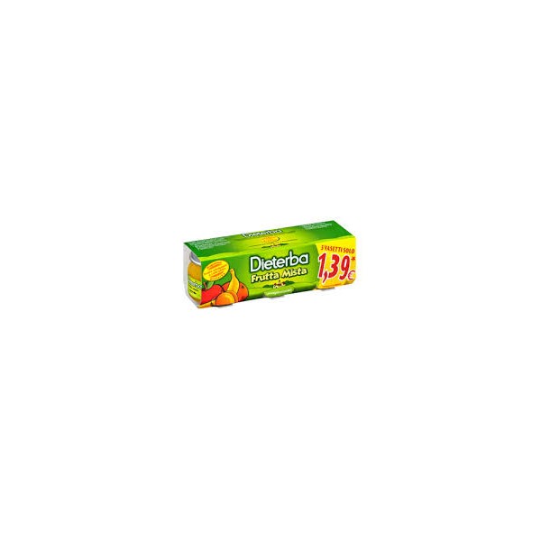 DIETERBA OMOG FRUTTA MIS 3X80G