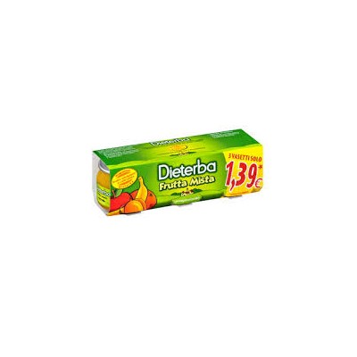 DIETERBA OMOG FRUTTA MIS 3X80G