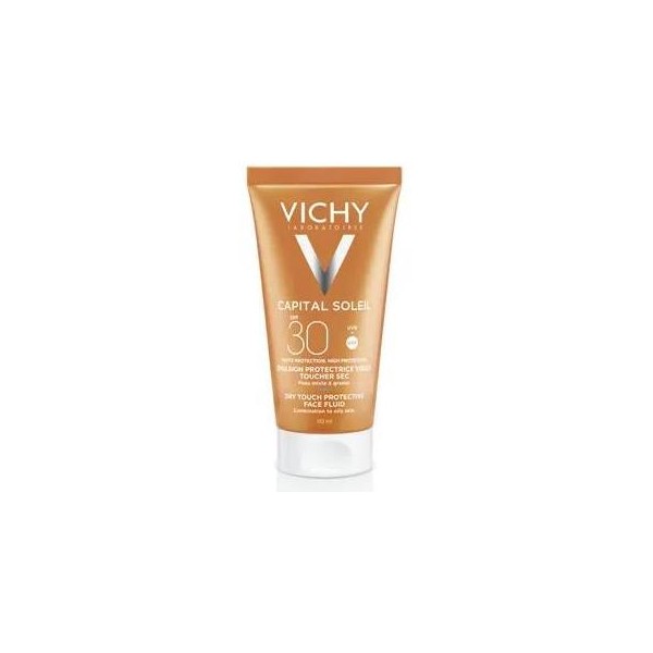 Vichy Idéal Soleil Emulsione Anti-lucidità Effetto Asciutto SPF 30 Pelle Grassa 50 ml