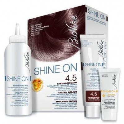 Bionike Shine On 4.5 Castano Mogano Trattamento Colorante Capelli

