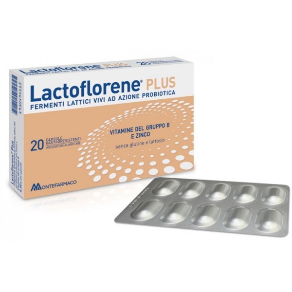 MONTEFARMACO OTC SpA Lactoflorene PLUS Fermenti Lattici 20 Capsule