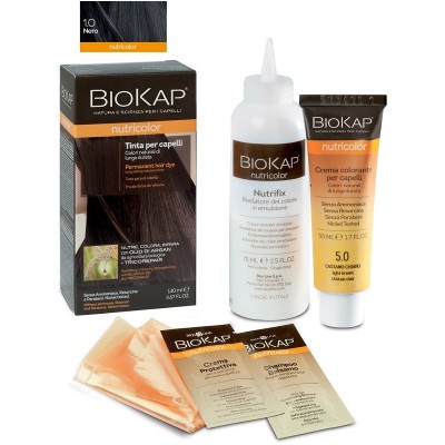 
BIOS LINE SpA BioKap Nutricolor Tinta Colore 1.0 Nero