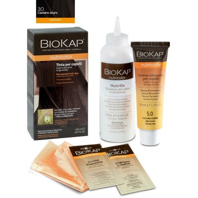 
BIOS LINE SPA Bios Line BioKap Nutricolor Tinta Confezione da 140ml Colore 3,0 Castano Scuro