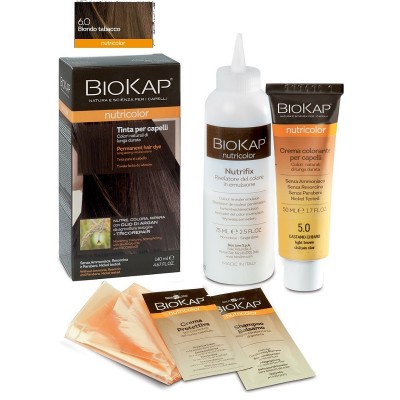 
Bios Line Capelli Bios Line Linea Tinte per Capelli BioKap Nutricolor 6.0 Biondo Tabacco