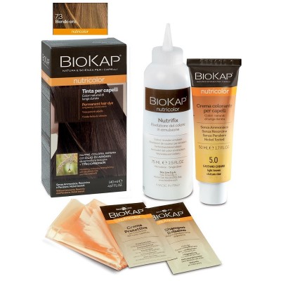 
BIOS LINE SPA Bios Line BioKap Nutricolor Tinta Confezione da 140ml Colore 7,3 Biondo Oro