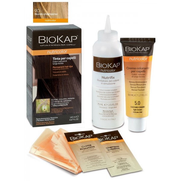 
BIOS LINE BIOKAP Nutricolor Tinta BIONDO CHIARISSIMO 9.0 140ml