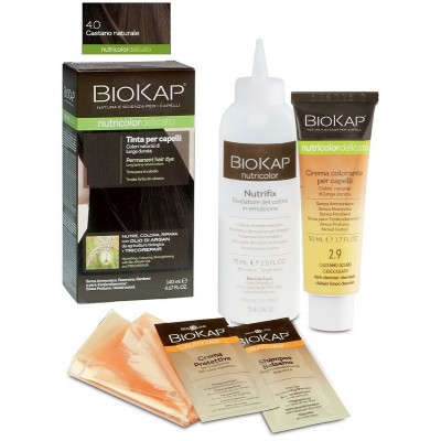 
BIOS LINE SpA Bios Line Biokap Nutricolor Delicato 4,00 Castano Naturale 140ml