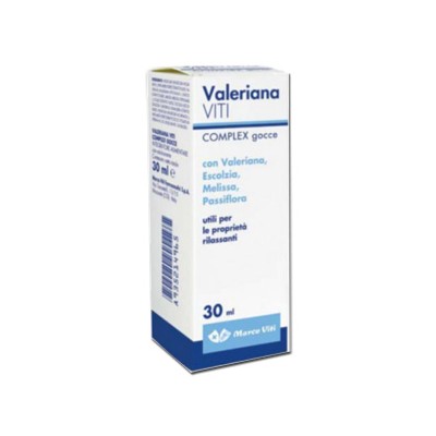 MARCO VITI FARMACEUTICI SpA Valeriana Viti - Complex Gocce 30ml