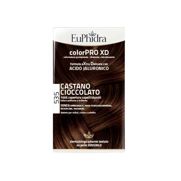 ZETA FARMACEUTICI SpA EUPHIDRA COLORPRO XD 535 CASTANO CIOCCOLATO