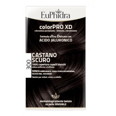 ZETA FARMACEUTICI SpA EUPHIDRA COLORPRO XD 300 CASTANO SCURO GEL