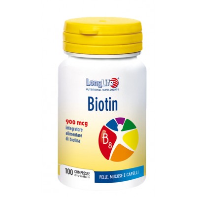 
PHOENIX Srl - LONGLIFE Longlife Biotin 900mcg 100 Compresse