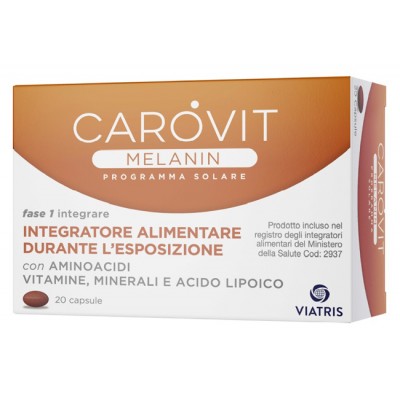 Carovit Melanin Progamma Solare 20 Capsule