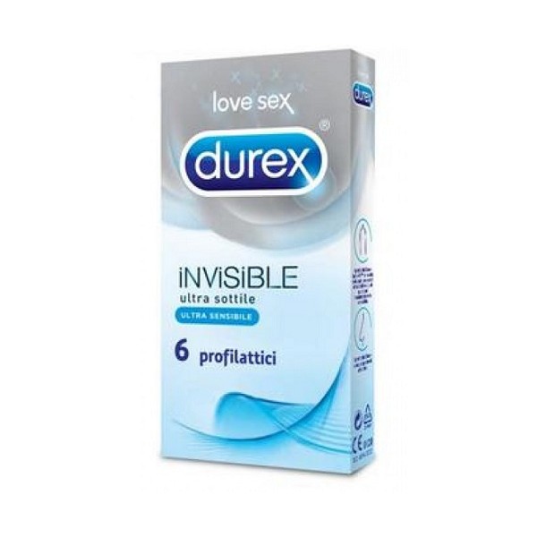 DUREX INVISIBLE 6 PEZZI