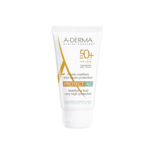 ADERMA (Pierre Fabre It.SpA) A-Derma Protect AC Fluido Opacizzante Spf50 + 40ml