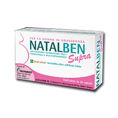 ITALFARMACO SpA NATALBEN SUPRA 90 CAPSULE MOLLI