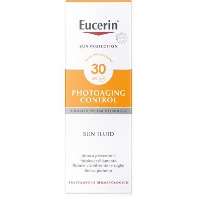 Eucerin Sun Protezione Solare SPF30 Anti Age Fluid Pelli Sensibili 50ml