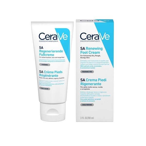 Cerave Sa Crema Piedi Rigenerante 88 mL
