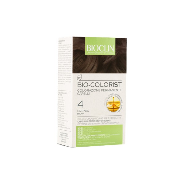 Bioclin Bio Colorist Colorazione Permanente 4 Castano