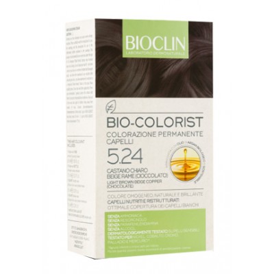 Bioclin Bio Colorist Colorazione Permanente 5.24 Castano Chiaro Beige Rame